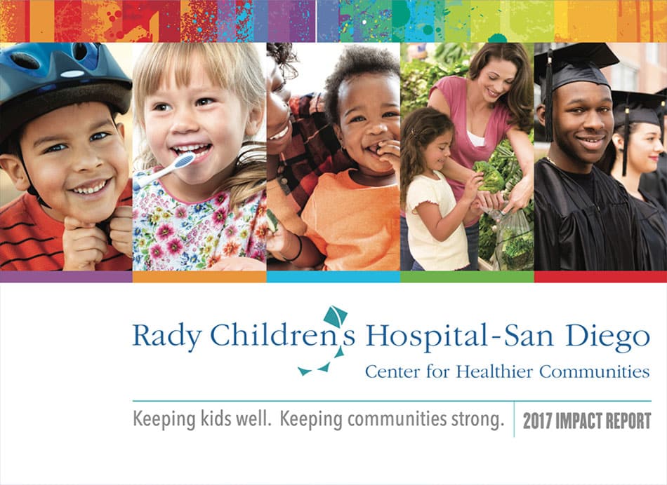 Rady Children's Hospital - San Diego. Chiildren and young adults and helpful parents.
